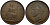 Великобритания 1 пенни 1939 Георг VI (1936-1952) KM 845, Spink 4114 бронза 4364-3833