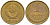 СССР 1 КОПЕЙКА 1990 Федорин 180, ММД, ЦИФРЫ ДАТЫ РАССТАВЛЕНЫ KM 126a латнуь UNC 44-153