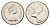 Канада 25 центов 1984 Елизавета II (1952-2022), олень KM 74 никель PROOF-LIKE (BU) 4631-944
