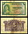 Испания 5 песет 1935 серия A0 Pick 85а(2) бумага 7203-39-3-2