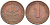 ФРГ 1 ПФЕННИГ 1977 F KM 105, J. 380 сталь плакированная медью 116-368