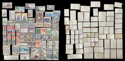 Франция лот из 74 марок 1937-1984 8705-50-2-1