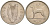 Ирландия 6 пенсов 1967 собака, ирландский волкодав KM 13а медно-никель аUNC 4582-242