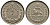 ИРАН 1 РИАЛ 1976 ГОД 2535, 50 ЛЕТ ПРАВЛЕНИЯ ПАХЛАВИ, РЕЗА ШАХ, (1941-1979) KM 1205 медно-никель VF 4181-364