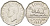 Канада 5 центов 1947 бобр, Георг VI (1937-1952) KM 39a никель 4448-856