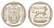ЮАР 1 ранд 2008 KM 444 медь плакированная никелем 4627-525