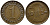 Германия 1 рентенпфенниг 1924 D KM 30, J. 306 бронза 4387-1119
