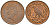 Остров Мэн 2 пенса 1986 Елизавета II (1952-2022) KM 144 бронза UNC 4619-114