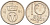 Норвегия 10 эре 1985 Улаф V (1958-1991) KM 416 медно-никель 4580-1018
