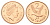 Фолклендские острова (Фолкленды) 2 пенса 2004 Елизавета II (1952-2022), магелланов гусь KM 131 сталь плакированная медью UNC 4666-411