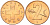 Швейцария 2 раппена 1968 В KM 47 бронза UNC 4573-1133