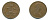 Великобритания 2 пенса 1971 Елизавета II (1952-2022) KM 916, Spink 4235 (C1) бронза 80-1045