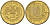 Россия 10 рублей 2011 ММД сталь плакированная латунью 4573-846