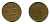 Великобритания 2 пенса 1988 Елизавета II (1952-2022) KM 936, Spink 4376 (C3) бронза 540-416