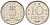 Нидерландские Антилы 10 центов 1970 Юлиана (1948-1980) KM 10 никель 4585-1051