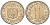 Югославия 1 новый динар 1996 KM 168 медь цинк никель 4387-518