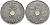 ДАНИЯ 25 ЭРЕ 1977 S; B, МАРГРЕТЕ II (1972-) KM 861.1 медно-никель 4397-217