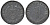 Германия 1 рейхспфенниг 1940 D KM 97, J. 369 цинк 4124-167