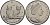 Остров Мэн 1 крона 2003 два балийских котенка КМ 1165 медно-никель UNC M80-21
