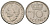 Нидерланды 10 центов 1948 Вильгельмина (1895-1948) KM 177 никель 4173-856
