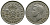 Великобритания 2 шиллинга (флорин) 1951 Георг VI (1936-1952) KM 878, Spink 4107 медно-никель 4607-731