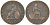 Испания 5 сентимо 1870 ОМ, лев со щитом KM 662 бронза 92-1014