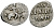 ВЕЛИКОЕ КНЯЖЕСТВО МОСКОВСКОЕ ДЕНГА 1535 - 1547 ИВАН IV ВАСИЛЬЕВИЧ, МОСКОВСКИЙ МОНЕТНЫЙ ДВОР, 0,36 ГР ГиК №26 серебро 262-1135