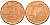 Финляндия 1 евроцент 1999  KM 98 сталь плакированная медью  UNC  4189-216
