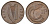 Ирландия 1 пенни 1980 мифологическая птица лира KM 20 бронза 4682-536