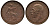 Великобритания 1 фартинг 1928 Георг V (1910-1936) KM 825, Spink 4061 бронза UNC 4114-742