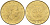 Италия 200 лир 1998 R, шестерня KM 105 алюминиевая бронза 76-414