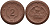 Саксония 2 марки 1921 J. N 56 фарфор 1094-2-15
