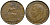 Великобритания 1 пенни 1945 Георг VI (1936-1952) KM 845, Spink 4114 бронза 4364-4321