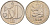 Чехословакия 50 геллеров 1988 KM 89 медно-никель 4152-964