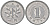 Япония 1 йена 1985 Yr. 60, Хирохито (1925-1989) Y 74 алюминий 4621-414