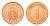 Латвия 1 сантим 2008 KM 15 сталь плакированная медью UNC 4689-912