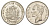 Венесуэла 2 боливара 1989 Симон Боливар Y 43a сталь плакированная никелем 4590-634