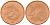 Финляндия 2 евроцента 2000  KM 99 сталь плакированная медью  UNC  4564-361