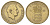 Дания 2 кроны 1952 N, Фредерик IX (1947-1972) KM 838 алюминиевая бронза 4680-335