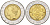 Италия 500 лир 1993 R, 100 лет банку Италии (1893-1993) KM 160 биметалл UNC 27-846