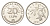 Хорватия 20 лип 1997 нечетный год KM 7 сталь плакированная никелем UNC 4659-721