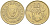 Кипр 10 центов 1991 амфора KM 56.3 никель латунь    4595-936