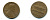 США 1 ЦЕНТ 1976 D, ЛИНКОЛЬН KM 201 медь цинк 4364-212