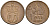 Норвегия 1 эре 1964 белка, Улаф V (1958-1991) KM 403 бронза аUNC 4580-944