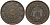 Япония 1 сен 1915 4 год, император Йошихито Тайсе (1912-1926) Y 35 бронза 4140-1121