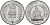 Индия 1 рупия 1995 8-я Всемирная конференция тамилов KM 97.1 сталь UNC 94-147