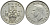 Великобритания 1 шиллинг 1949 Георг VI (1936-1952), Шотландский герб KM 877, Spink 4109 медно-никель 4395-1215