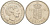 ДАНИЯ 1 КРОНА 1976 S; B, МАРГРЕТЕ II (1972-) KM 862.1 медно-никель 4388-444