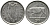 ИРЛАНДИЯ 5 ПЕНСОВ 1993 БЫК KM 28 медно-никель 100-515
