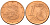 Финляндия 1 евроцент 1999  KM 98 сталь плакированная медью  UNC  4189-154